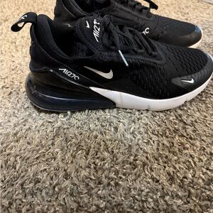 Nike Black & White Air Max 270 Running Sneakers
